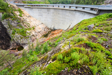 Dam Sarvfossen in Norway