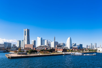 Obraz premium Yokohama Red Brick Warehouse i Minatomirai