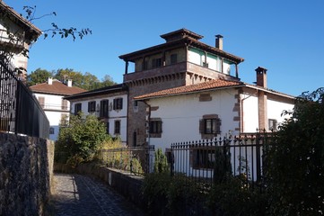 Irurita, pueblo navarro en el valle del Baztan