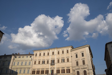Obraz premium Historic buildings in Perugia