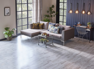 new style home office decoration modern home style grey furniture details.