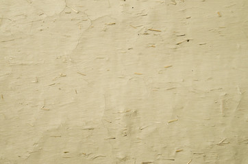 Wall plastered with mud closeup