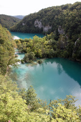 Fototapeta na wymiar Plitvice Lakes National Park, Croatia