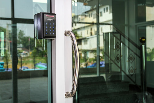 Door Access Control Keypad With Keycard Reader