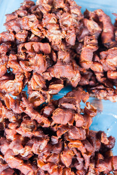 brown tamarind and seed them