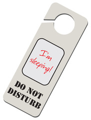 Do Not Disturb - Sleeping