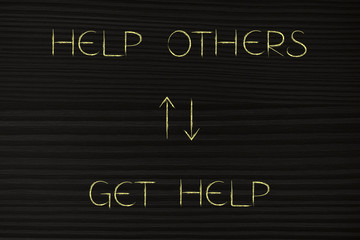 help others more to get more help back