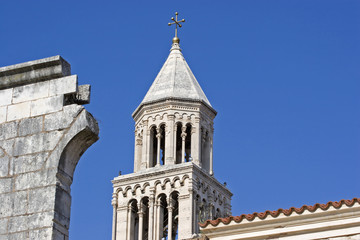 Detail der Kathedrale von Split