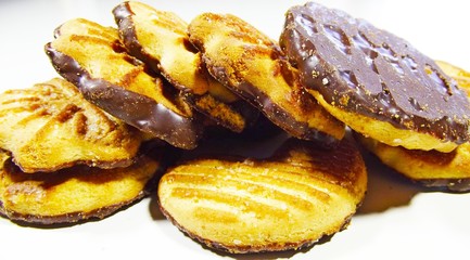Fresh and delicious chocolate chip cookies.