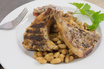 côtes d'agneau