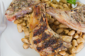 côtes d'agneau