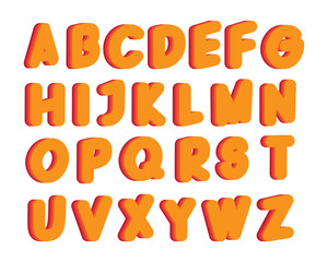 colorful alphabet illustration