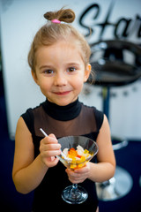 Bar in trampoline center