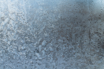 Abstract  Window Icy Frost Patterns