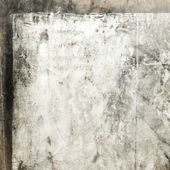Fototapeta premium Old scratched canvas, texture background