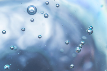 bubbles texture close-up