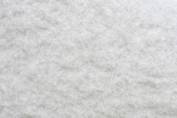 Texture of fluffy snow crystals