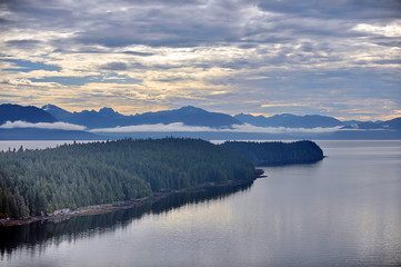 Fototapeta premium Alaska. Neighborhoods Juneau