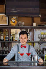 Fototapeta premium Making cocktails