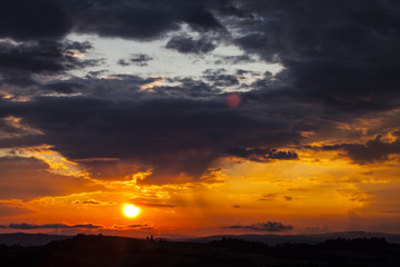  Beautiful sky background.