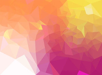 gradient sweet color polygon background © QuietWord