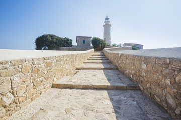 The Paphos Lighthouse. Cyprus landmark © Crazy nook