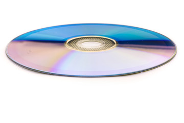 DVD disk, isolated on white background