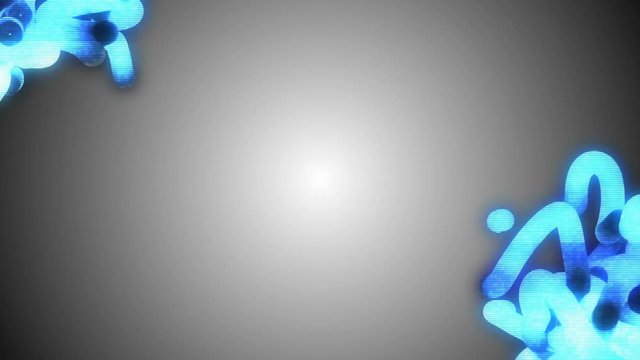 flows of plasma. holography. place for text.