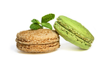 colorful cookie macaron