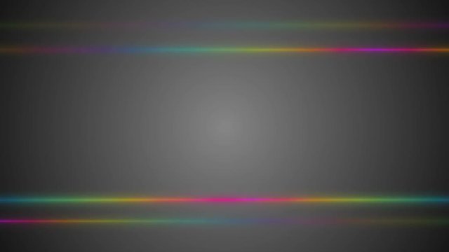 parallel blinking moving horizontal stripes on a gray background. colored stripes. Place for text. business background. seamless loop.