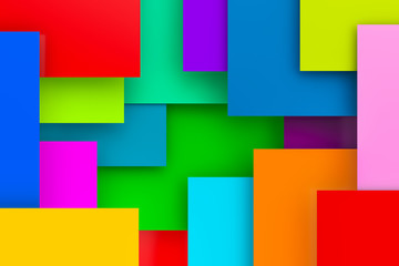 Abstract colorful background, 3D rendering