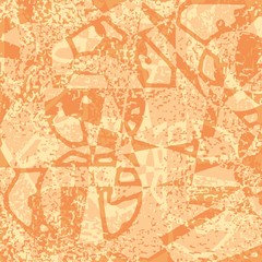 Orange yellow abstract mottled background