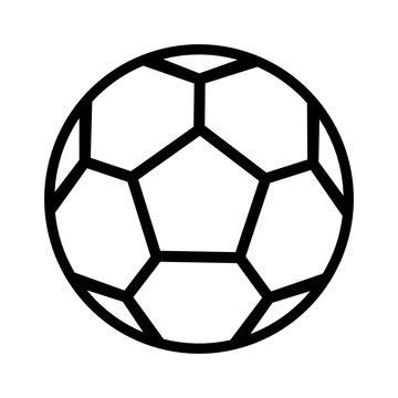 Fototapeta piłka nożna ikona