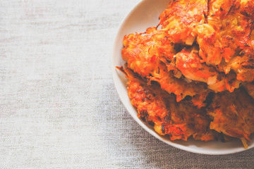 Cutlets from vegetables.  Simple rustic food.

