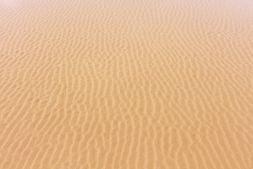 Sand under the sea on the Mediterranean coast