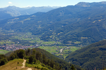 Fototapeta premium Amazing landscape in the mountains of Montenegro