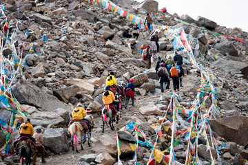 Pass Mount Kailash Himalayas range Tibet Kailas yatra
