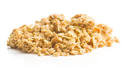 The granola breakfast cereals.