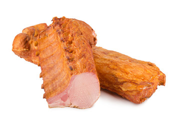 Brisket isolated on white background