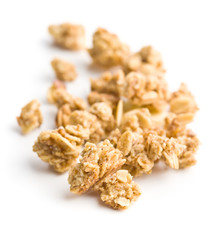 The granola breakfast cereals.