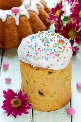 Russian Easter bread kulich paska