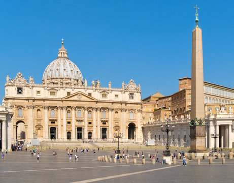 Fototapeta The Basilica of Saint Peter at the Vatican
