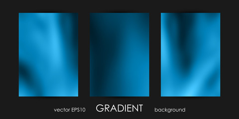 Set of Trendy Gradient Backgrounds for Cover, Flyer, Brochure, Poster, Wedding Invitation, Wallpaper, Backdrop.