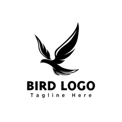 abstract Eagle bird fly logo