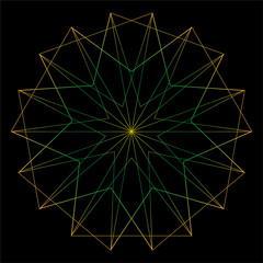 Holiday patterns of stars of snowflakes and flowers for gifts