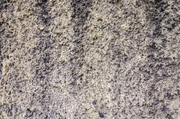 texture of gray decorative plaster on the whole frame