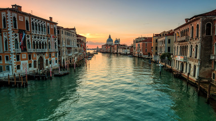 Fototapeta premium Kolory Canal Grande w Wenecji