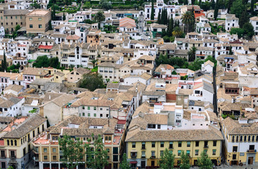 Fototapeta premium Spanish town Granada