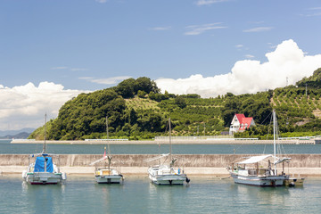 Seto Inland Sea Scene - Western Japan