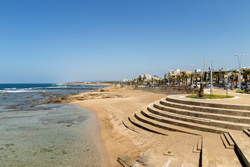 Fototapeta na wymiar Mediterranean Sea Coast - Acre, Israel